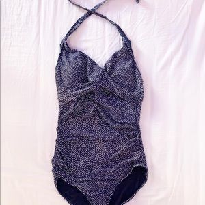 niptuck navy blue swimsuit 🦋